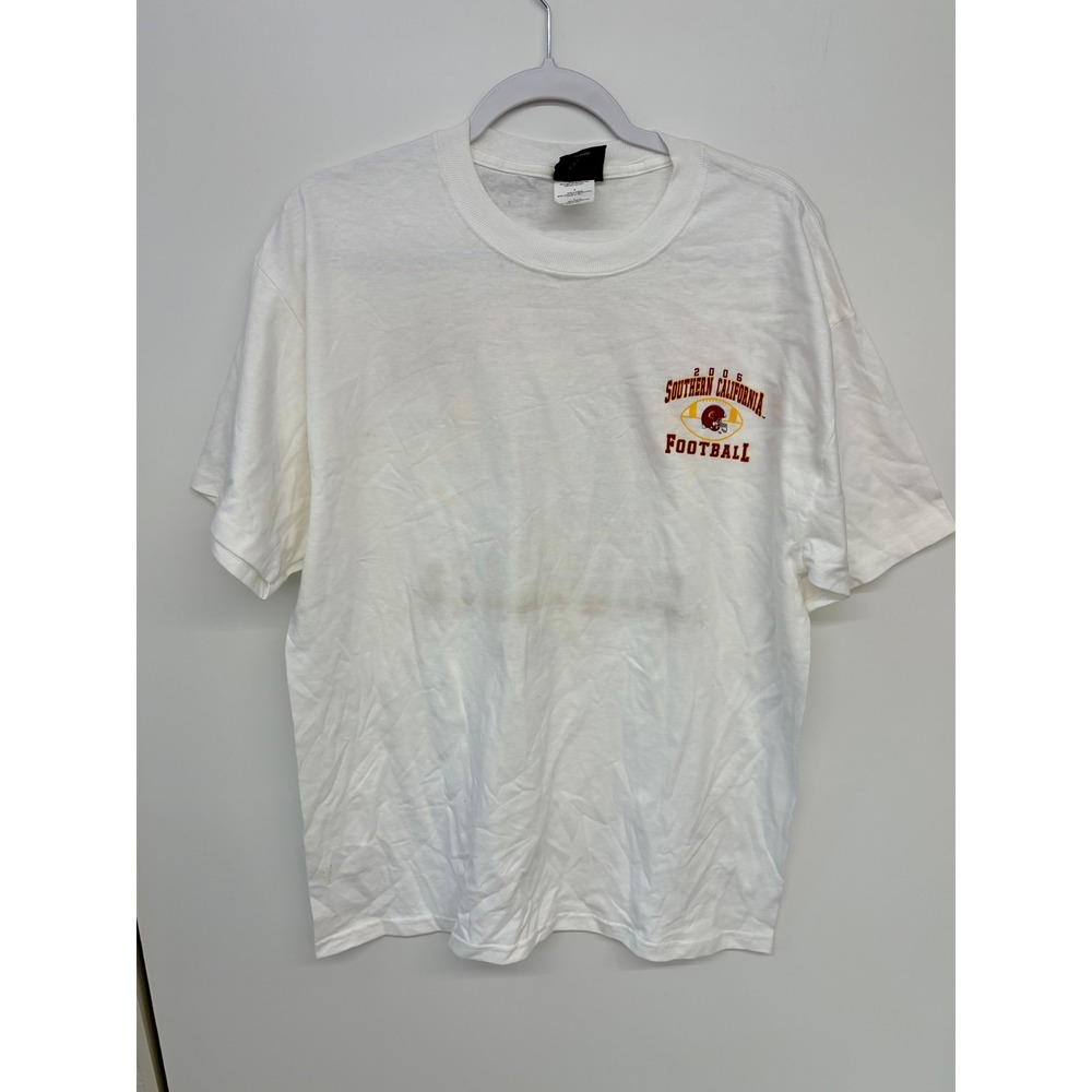 Vtg Deadstock Collegiate T-Shirt USC 2006 Football Trojans Football Men Size L